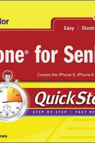 Cover of iPhone for Seniors QuickSteps