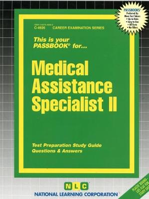 Book cover for Medical Assistance Specialist II