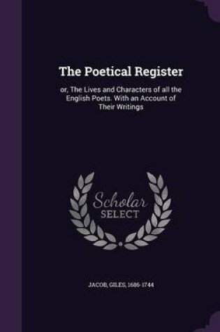 Cover of The Poetical Register