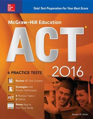 Book cover for McGraw-Hill Education ACT 2016 (eBook)