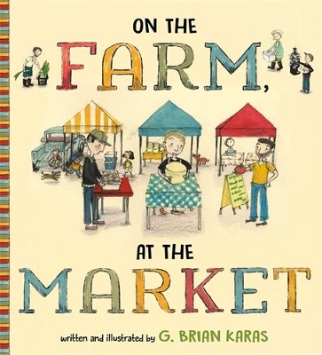 Book cover for On the Farm, At the Market