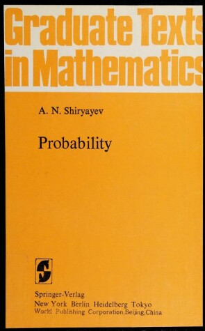 Cover of Probability