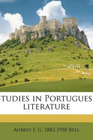 Cover of Studies in Portuguese Literature