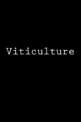 Cover of Viticulture