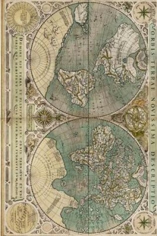 Cover of Cool Antique Globe Half Map Journal