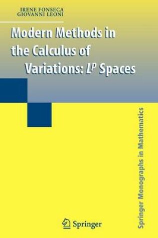 Cover of Modern Methods in the Calculus of Variations