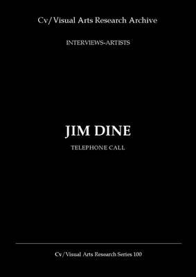 Book cover for Jim Dine