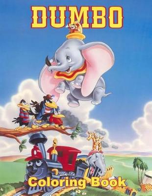 Book cover for Dumbo Coloring Book