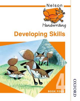 Book cover for Nelson Handwriting Developing Skills Book 4