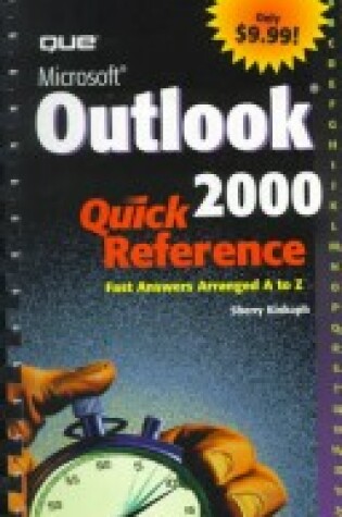 Cover of Ms Outlook 2000 Quick Reference