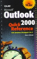 Book cover for Ms Outlook 2000 Quick Reference