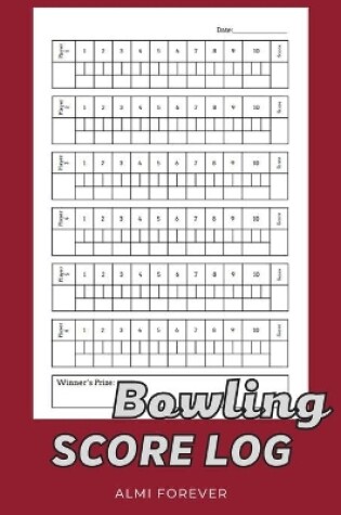 Cover of Bowling Score Log