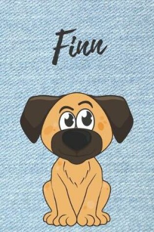 Cover of Finn Hund-Malbuch / Notizbuch / Tagebuch