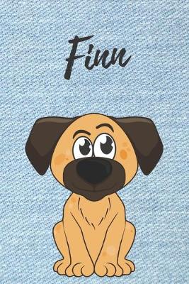 Book cover for Finn Hund-Malbuch / Notizbuch / Tagebuch