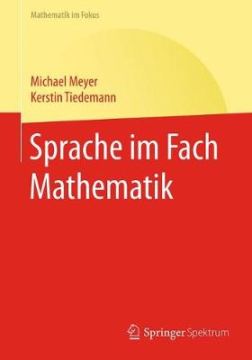 Book cover for Sprache Im Fach Mathematik