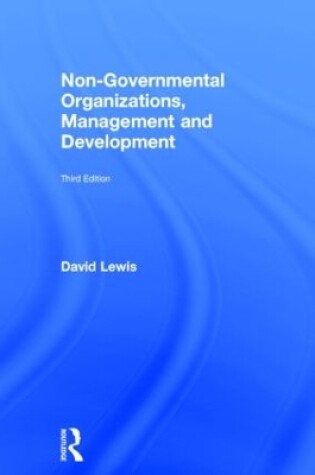Cover of Non-Governmental Organizations, Management and Development