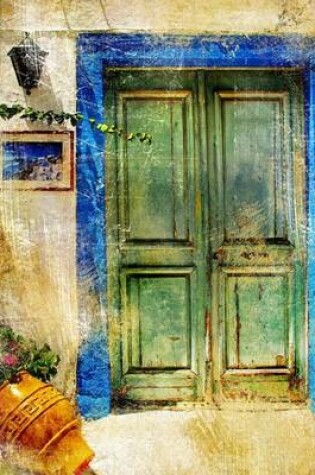 Cover of A Blue Door in Greece, Jumbo Oversized