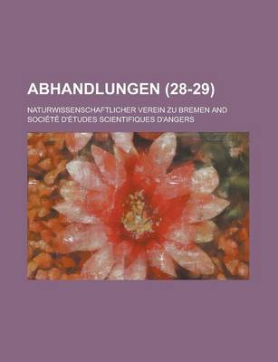 Book cover for Abhandlungen (28-29)