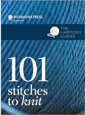 Book cover for 101 Stitches to Knit: The Harmony Guide