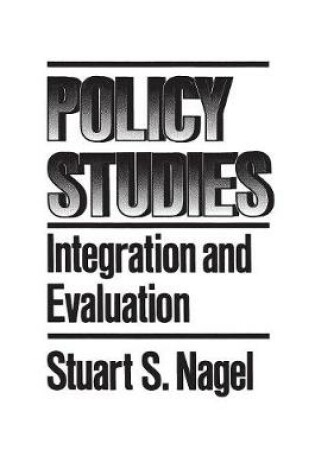 Cover of Policy Studies