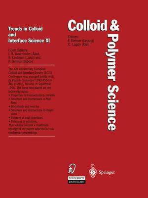 Book cover for Trends in Colloid and Interface Science XI