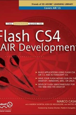 Cover of The Essential Guide to Flash CS4 AIR Development