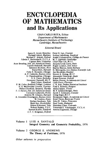 Cover of Theory of Partitions