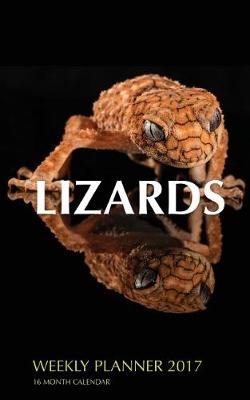 Book cover for Lizards Weekly Planner 2017