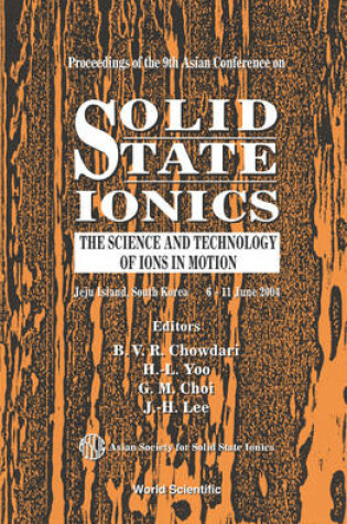 Cover of Proceedings of the 9th Asian Conference on Solid State Ionics