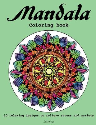 Book cover for Mandala Coloring Book