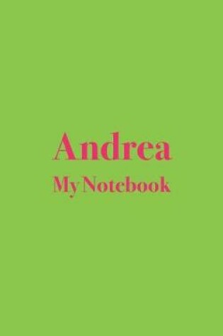Cover of Andrea My Notebook