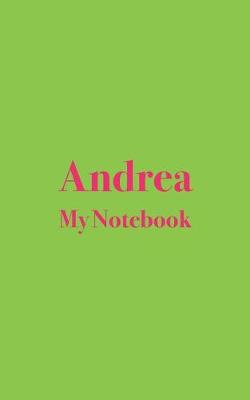 Book cover for Andrea My Notebook