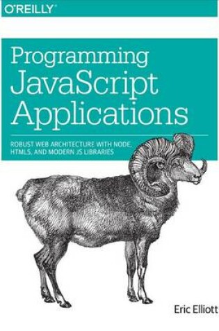 Cover of Programming JavaScript Applications