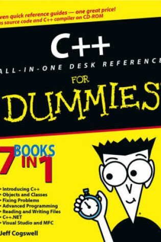 Cover of C++ All-in-one Desk Reference for Dummies