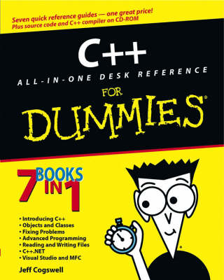 Book cover for C++ All-in-one Desk Reference for Dummies