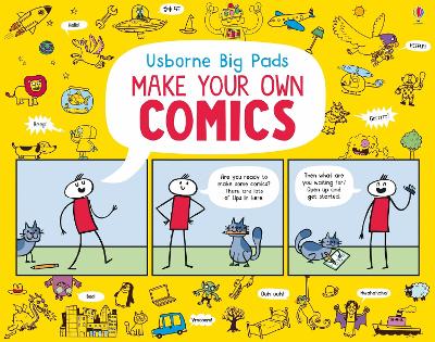 Book cover for Make your own comics