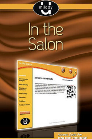 Cover of Printed Access Card for Milady U Professional Development: In the Salon