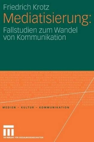 Cover of Mediatisierung