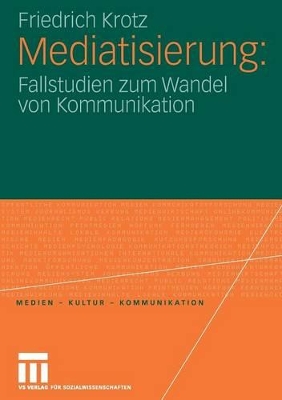 Cover of Mediatisierung