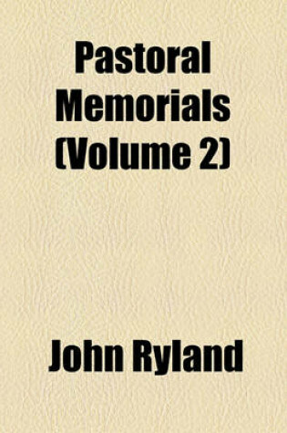 Cover of Pastoral Memorials (Volume 2)