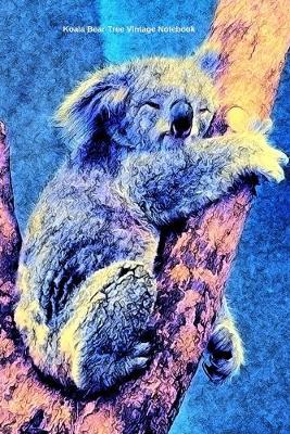 Book cover for Koala Bear Tree Vintage Notebook