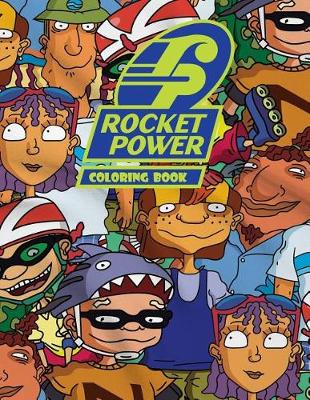 Book cover for Rocket Power Coloring Book