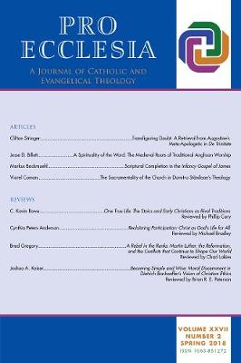 Cover of Pro Ecclesia Vol 27-N2