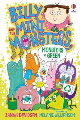 Book cover for Monsters Go Green