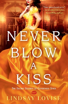 Book cover for Never Blow a Kiss