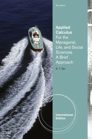 Cover of Applied Calculus for the Managerial, Life, and Social Sciences