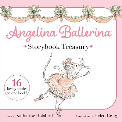 Book cover for Angelina Ballerina Storybook Treasury