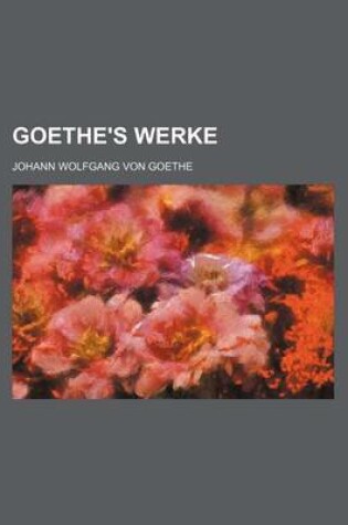 Cover of Goethe's Werke (51-52)