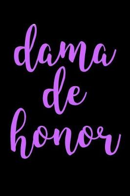 Book cover for Dama de Honor