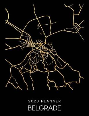 Book cover for 2020 Planner Belgrade